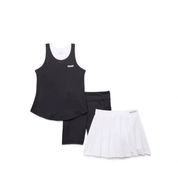 NWT Hind Girls' Black and White Set - Picture 2 of 6